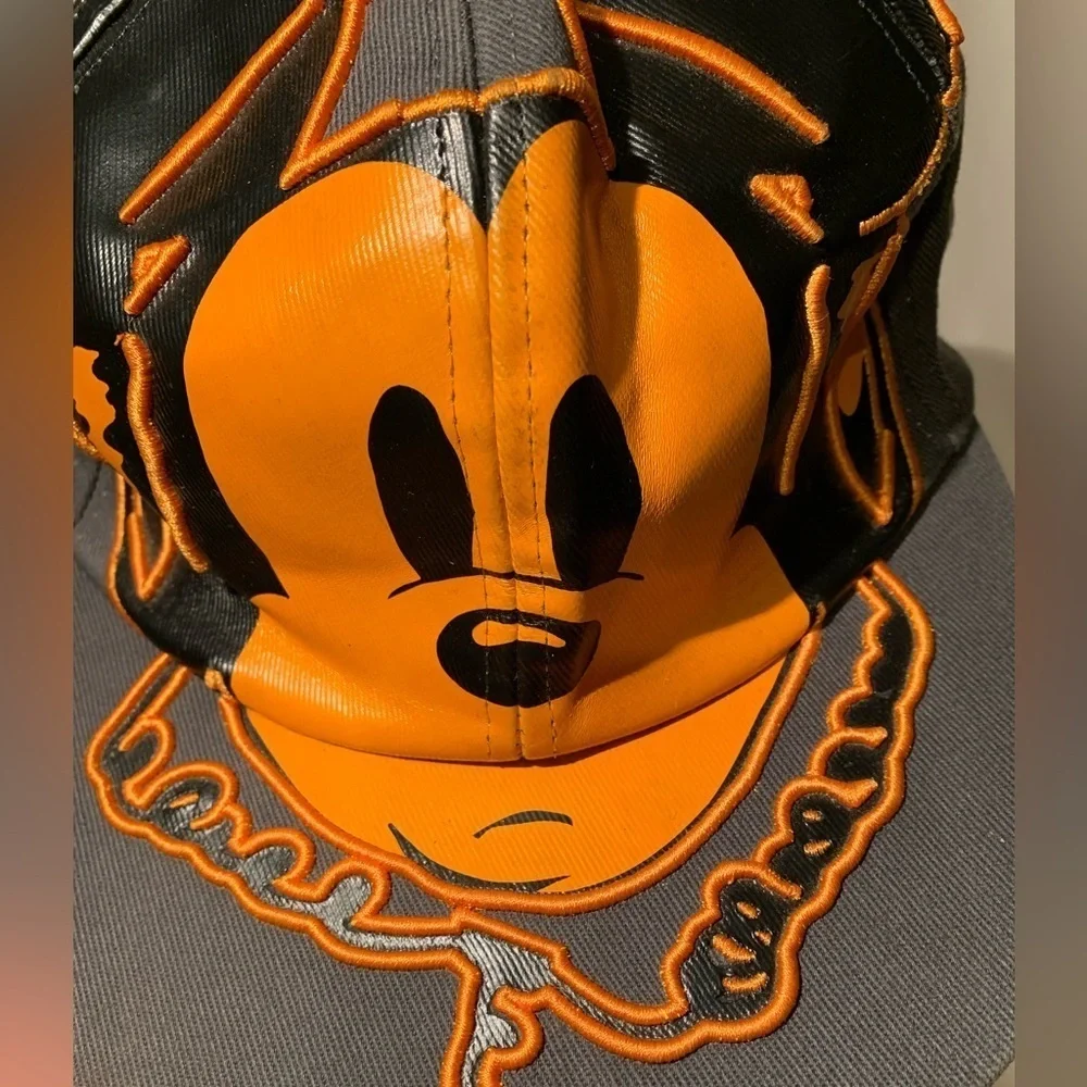 Disney Parks Unisex Mickey Mouse Fitted Hat Cap